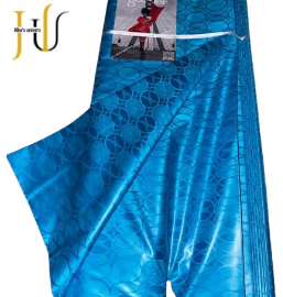 Bazin Getzner Bleu – Tissu de Luxe à 15 000 FCFA / mètre