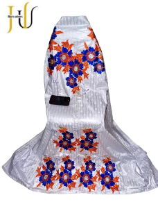 Bazin Organza – Tissu Raffiné à 60 000 FCFA le complet